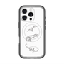 スリムプロテクションプレミアムケース with MagSafe［ Dinosaurs No.1 - White ］
