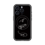 スリムプロテクションプレミアムケース with MagSafe［ Dinosaurs No.1 - Black ］