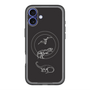 スリムプロテクションプレミアムケース with MagSafe［ Dinosaurs No.1 - Black ］