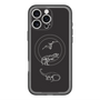 スリムプロテクションプレミアムケース with MagSafe［ Dinosaurs No.1 - Black ］