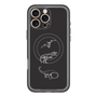 スリムプロテクションプレミアムケース with MagSafe［ Dinosaurs No.1 - Black ］
