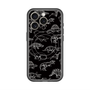 スリムプロテクションプレミアムケース with MagSafe［ Dinosaurs No.2 - Black ］