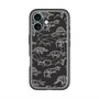 スリムプロテクションプレミアムケース with MagSafe［ Dinosaurs No.2 - Black ］