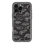 スリムプロテクションプレミアムケース with MagSafe［ Dinosaurs No.2 - Black ］