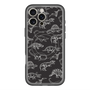 スリムプロテクションプレミアムケース with MagSafe［ Dinosaurs No.2 - Black ］