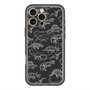 スリムプロテクションプレミアムケース with MagSafe［ Dinosaurs No.2 - Black ］