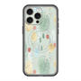 スリムプロテクションプレミアムケース with MagSafe［ 北欧水彩 - 03 ］
