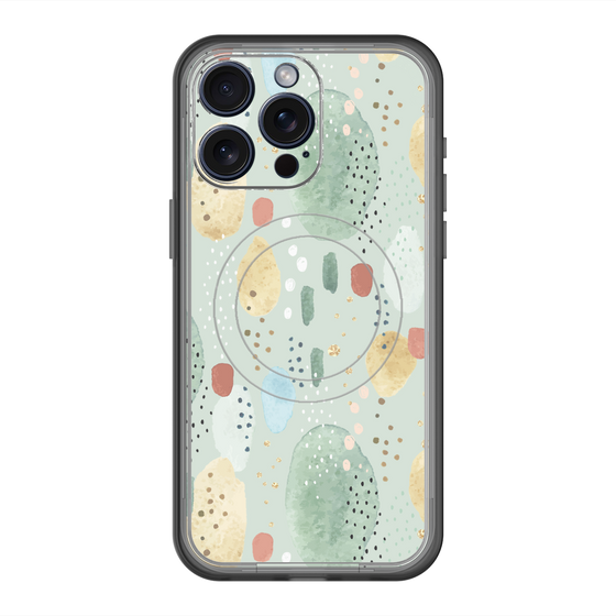スリムプロテクションプレミアムケース with MagSafe［ 北欧水彩 - 03 ］