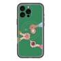 スリムプロテクションプレミアムケース with MagSafe［ Teatime - Green ］