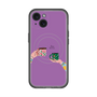 スリムプロテクションプレミアムケース with MagSafe［ Teatime - Purple ］
