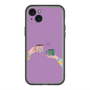 スリムプロテクションプレミアムケース with MagSafe［ Teatime - Purple ］