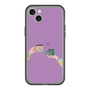 スリムプロテクションプレミアムケース with MagSafe［ Teatime - Purple ］