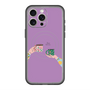 スリムプロテクションプレミアムケース with MagSafe［ Teatime - Purple ］