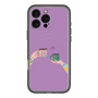 スリムプロテクションプレミアムケース with MagSafe［ Teatime - Purple ］