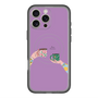 スリムプロテクションプレミアムケース with MagSafe［ Teatime - Purple ］