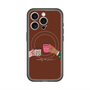 スリムプロテクションプレミアムケース with MagSafe［ Teatime - Brown ］