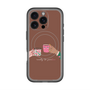 スリムプロテクションプレミアムケース with MagSafe［ Teatime - Brown ］