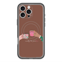 スリムプロテクションプレミアムケース with MagSafe［ Teatime - Brown ］
