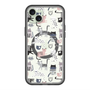 スリムプロテクションプレミアムケース with MagSafe［ Funny Cats - 03 ］