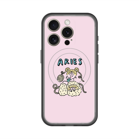 スリムプロテクションプレミアムケース with MagSafe［ Aries ］