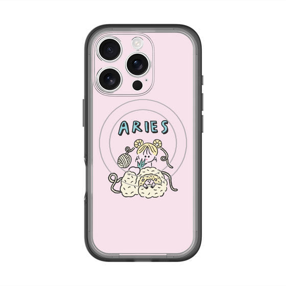 スリムプロテクションプレミアムケース with MagSafe［ Aries ］