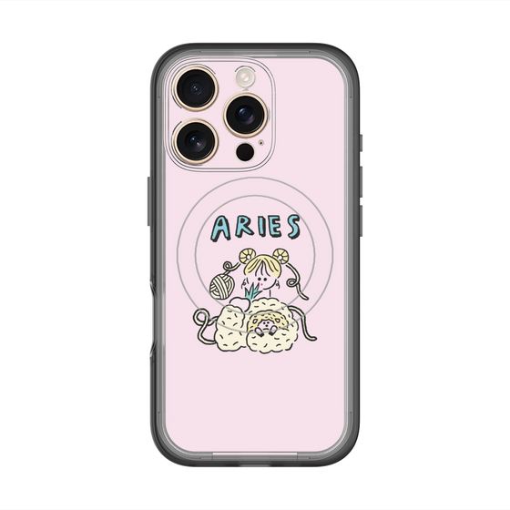スリムプロテクションプレミアムケース with MagSafe［ Aries ］