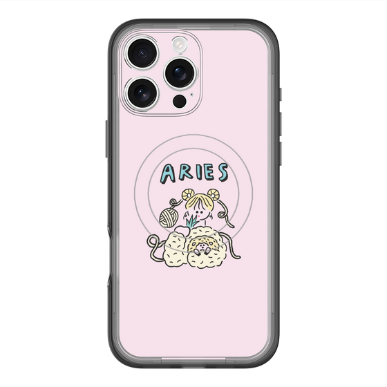 スリムプロテクションプレミアムケース with MagSafe［ Aries ］