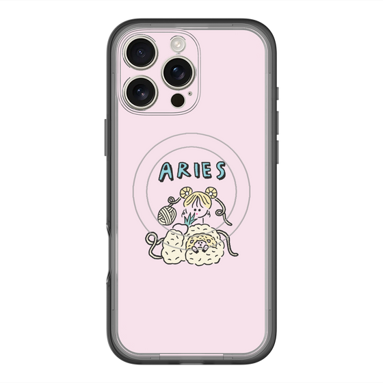 スリムプロテクションプレミアムケース with MagSafe［ Aries ］