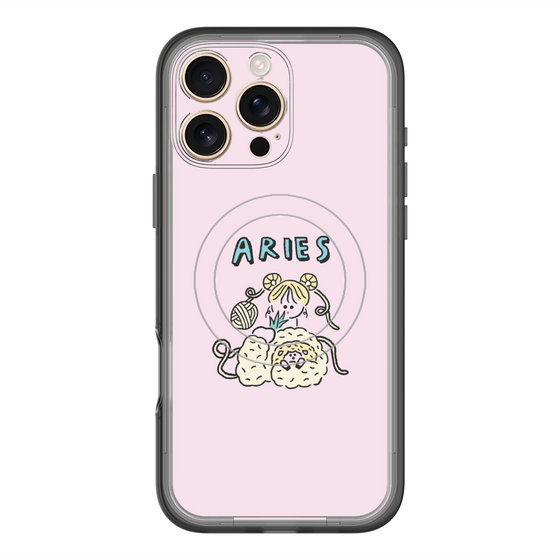スリムプロテクションプレミアムケース with MagSafe［ Aries ］