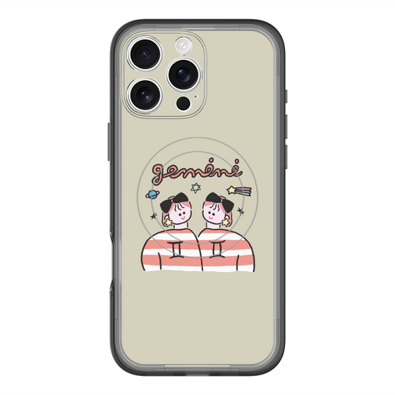 スリムプロテクションプレミアムケース with MagSafe［ Gemini ］