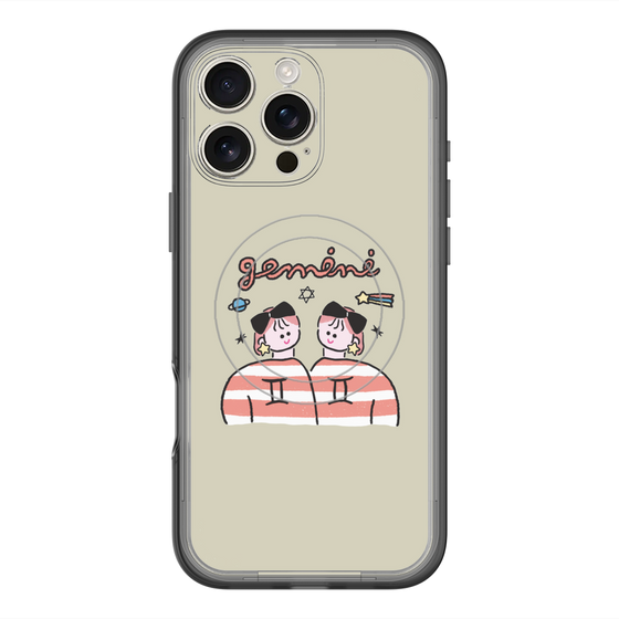 スリムプロテクションプレミアムケース with MagSafe［ Gemini ］