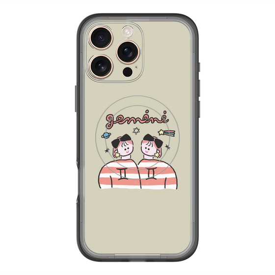 スリムプロテクションプレミアムケース with MagSafe［ Gemini ］