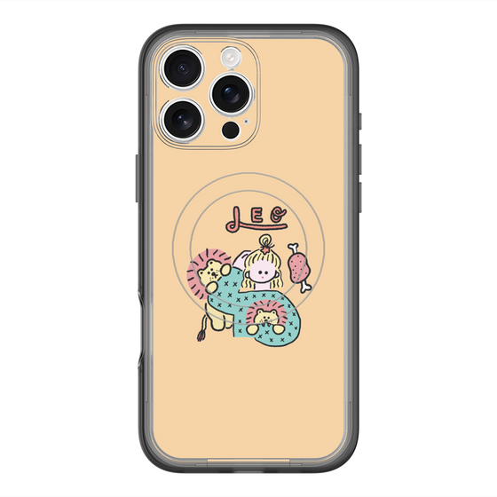 スリムプロテクションプレミアムケース with MagSafe［ Leo ］