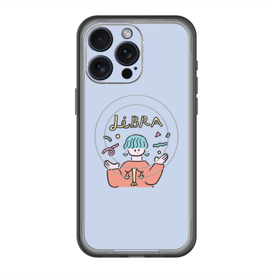 スリムプロテクションプレミアムケース with MagSafe［ Libra ］