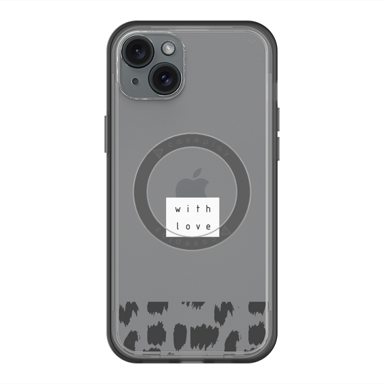 スリムプロテクションプレミアムケース with MagSafe［ artistic texture - 01 ］