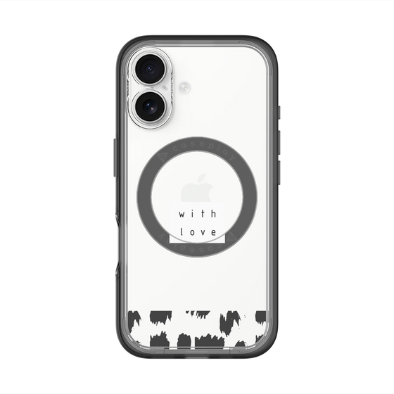 スリムプロテクションプレミアムケース with MagSafe［ artistic texture - 01 ］