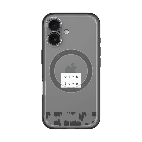 スリムプロテクションプレミアムケース with MagSafe［ artistic texture - 01 ］