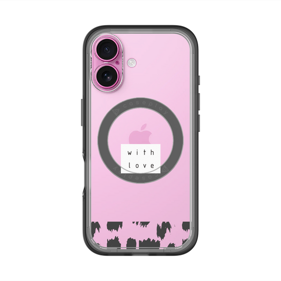 スリムプロテクションプレミアムケース with MagSafe［ artistic texture - 01 ］