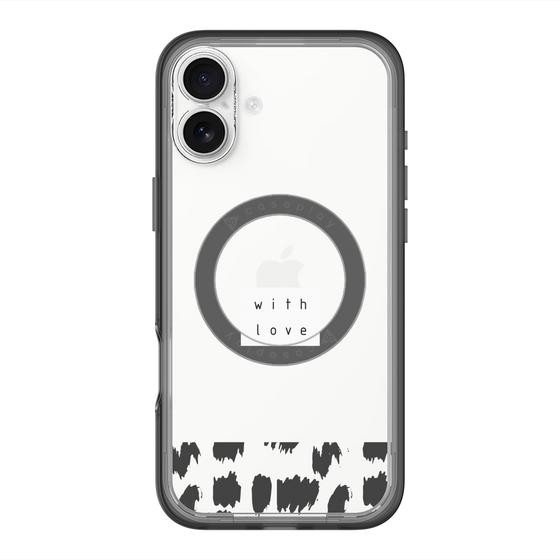 スリムプロテクションプレミアムケース with MagSafe［ artistic texture - 01 ］
