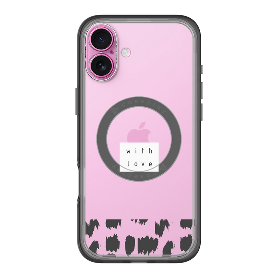 スリムプロテクションプレミアムケース with MagSafe［ artistic texture - 01 ］