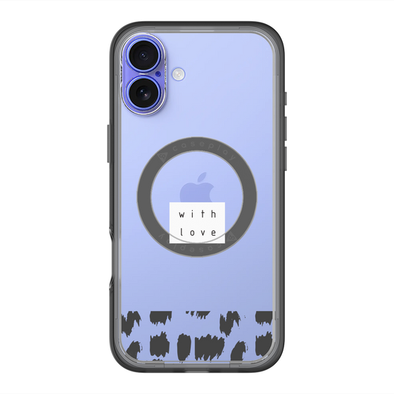 スリムプロテクションプレミアムケース with MagSafe［ artistic texture - 01 ］