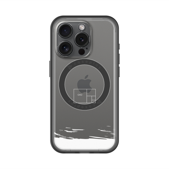 スリムプロテクションプレミアムケース with MagSafe［ artistic texture - 04 ］