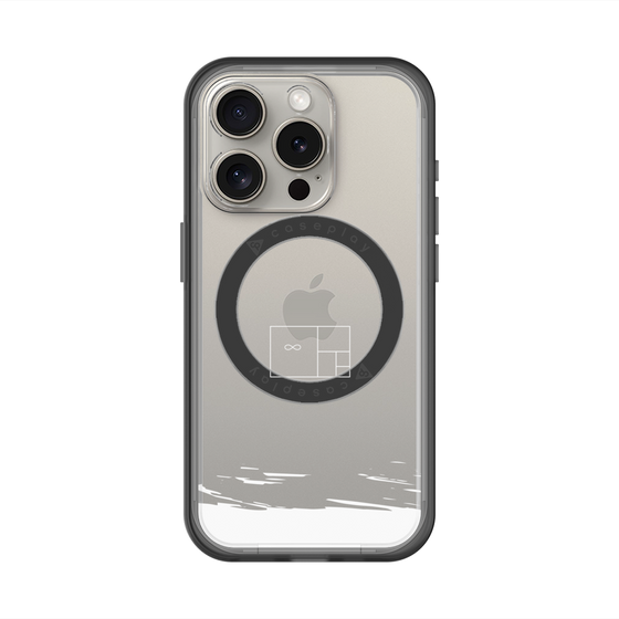 スリムプロテクションプレミアムケース with MagSafe［ artistic texture - 04 ］