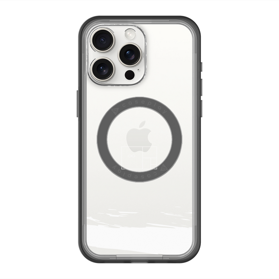 スリムプロテクションプレミアムケース with MagSafe［ artistic texture - 04 ］