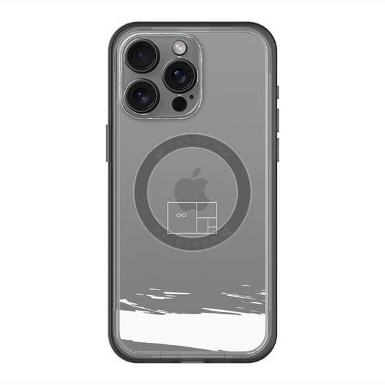 スリムプロテクションプレミアムケース with MagSafe［ artistic texture - 04 ］