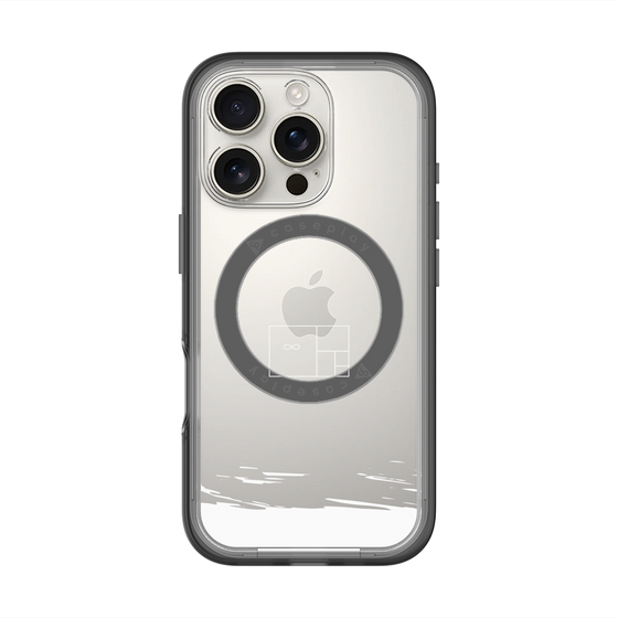 スリムプロテクションプレミアムケース with MagSafe［ artistic texture - 04 ］