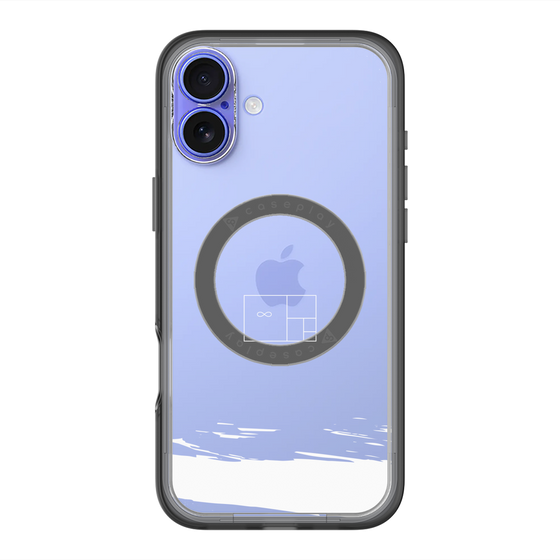 スリムプロテクションプレミアムケース with MagSafe［ artistic texture - 04 ］
