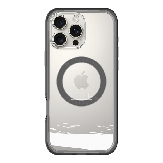 スリムプロテクションプレミアムケース with MagSafe［ artistic texture - 04 ］