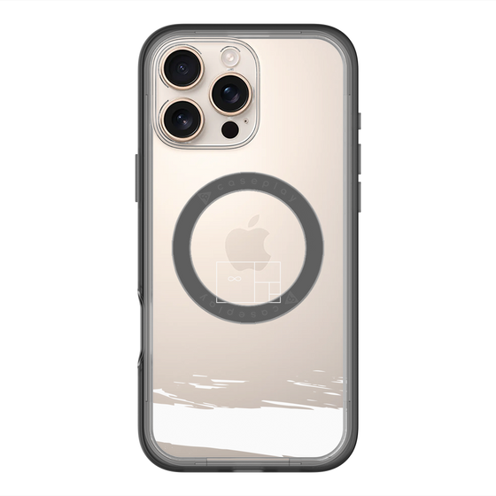 スリムプロテクションプレミアムケース with MagSafe［ artistic texture - 04 ］