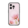 スリムプロテクションプレミアムケース with MagSafe［ Natural Flower - Pink ］